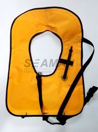 نئون زرد رایگان غواصی جلیقه های بادوام بادی شناور Snorkel Vest Water Safety Vest