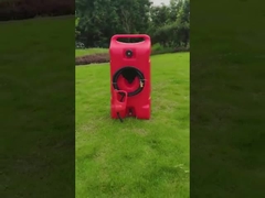 مخزن روغن دریایی متحرک 53 لیتری 2 میلی متری HDPE با چرخ